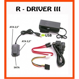 Adaptador USB 2.0 a Sata Ide 2.5 y 3.5