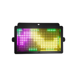 Flash Led Blinder Atomic con animaciones RGB GCM DJ LINE GCM-FX60W