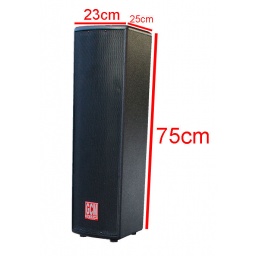 BAFLE 3 PARLANTES SATELITE CON BOCINA 150w  RMS GCM-212SAT