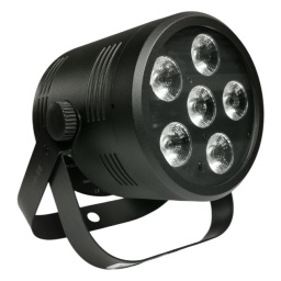 Par LED con bateria 6x6W RGBWA+UV GCM Pro Line