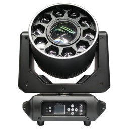 Cabeza móvil Híbrida 300W Bee Beam con Aro Led GCM-KG1