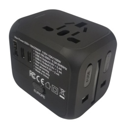 Adaptador Universal todo en uno 110 a 250V  2500W