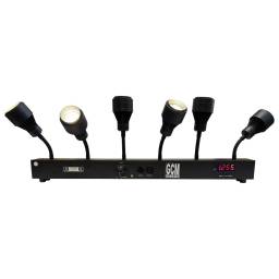 Barra de 6 seguidores LED con Zoom 6 X 10W GCM-PSX GCM Pro Line