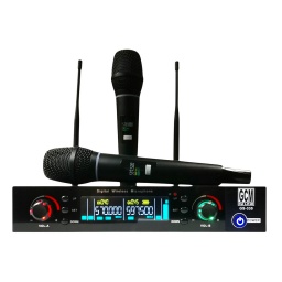 Sistema de dos Micr�fonos de Mano Inal�mbrico Digital True Diversity - GCM GS-330