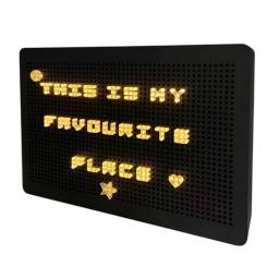Cartel Led luminoso personalizable