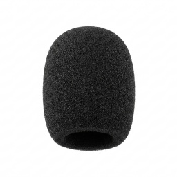 Antipop / Cubreviento / Filtro Negro para micr�fonos de mano