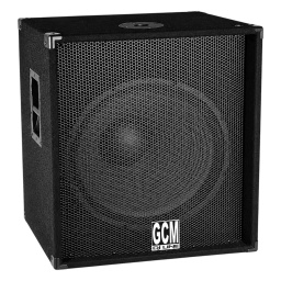 Bafle Sub Woofer Pasivo 18 Pulgadas 400W RMS GCM DJ LINE GCM-4718