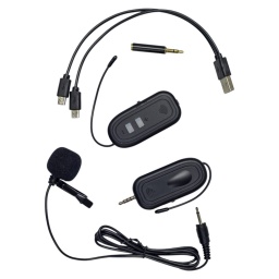 Microfono Solapero Inalambrico para celulares y camaras DSLR GCM-LX1 GCM Pro Line