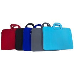 Funda bolso con cierre para notebook 15" en neopreno con asa