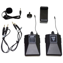 Microfono Solapero inalambrico para celulares y DSLR GCM Pro Line