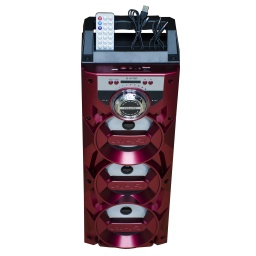 Parlante Port�til LED Est�reo 3x5 G-877BT MP3, FM, USB, SD, BT y AUX