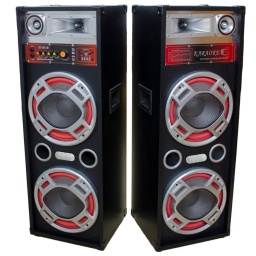 Kit 2 Bafles 2x10 F620DT Activo + Pasivo USB FM Bluetooth