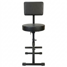 Silla asiento banqueta con respaldo para Sonidista Guitarrista GE-01