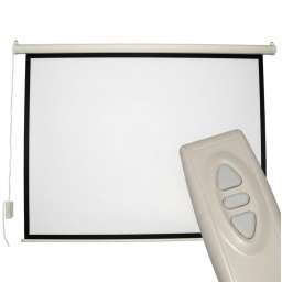 Pantalla Electrica De 120 Pulgadas + Control Inalambrico