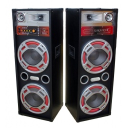 Kit 2 Bafles 2x10 F620DT Activo + Pasivo USB FM Bluetooth