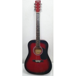 Guitarra Acustica FEVER FGA1041 Cuerdas de Acero Calidad Superior