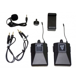 Microfono Solapero inalambrico para celulares y DSLR GCM Pro Line