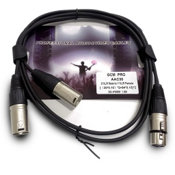 CABLE CANON SPLITTEADO XLR H A 2 XLR M 1.5M AAC30 GCM PRO