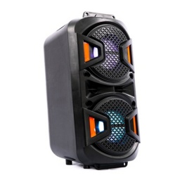 PARLANTE DOBLE PORTATIL FM  USB  BLUETOOTH  LED LIGE-A49