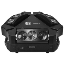 Mini Spider Triple RGBW Led Beam Moving Head 9x10W GCM-0910