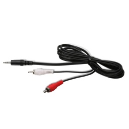 Cable Audio Plug 3.5mm a 2 Rca 1.5 Metros
