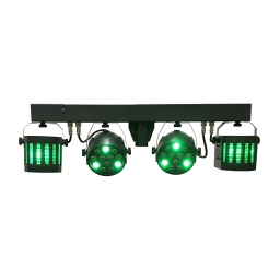 Barra de efectos LED Derby + Par LED GCM DJ Line GCM-T99X2