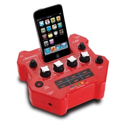 Procesador de Efectos de Guitarra portable con reproductor / grabadora de iPod