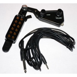 Pick Up G-178 Para Guitarra Acustica Cuerda de Acero Con Regulacion Fever