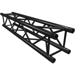 Truss cercha cuadrada de aluminio NEGRO 1 Mts 30x30cm Ideal Totem GT-30-A-1-M-BK