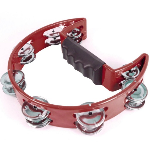 Pandereta / Medialuna sencilla para Percusin Excelente Calidad