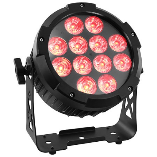 Preventa Par LED con bateria para Exterior 12x12W 6en1 LP-12IP GCM Pro Line