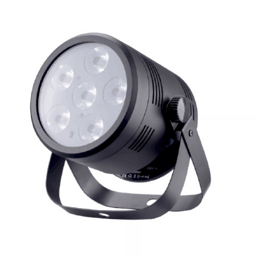 Preventa Par LED con bateria 6x6W RGBWA+UV GCM Pro Line