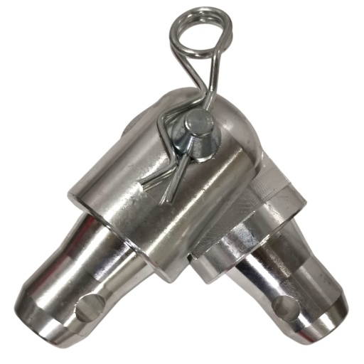 Spigot flexible 180 en aleacin de aluminio 6082-T6/6061-T6 para Cercha / Truss de aluminio SPIGOT-FLEX