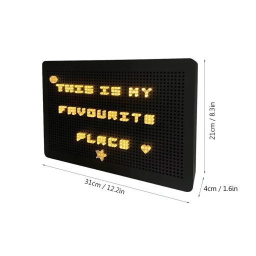 Cartel Led luminoso personalizable
