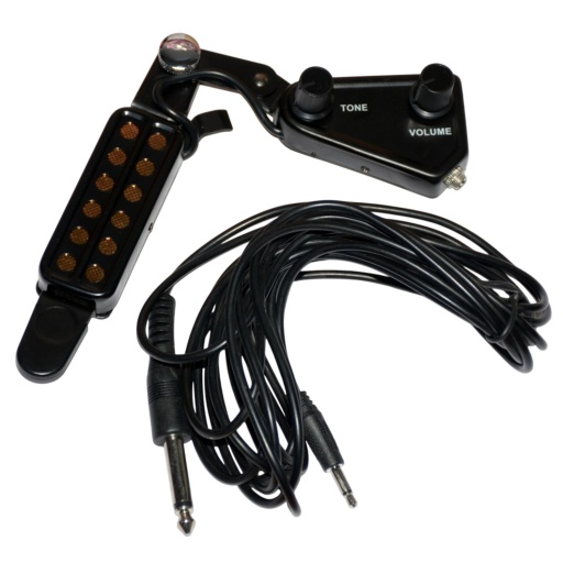 Pick Up G-178 Para Guitarra Acustica Cuerda de Acero Con Regulacion Fever