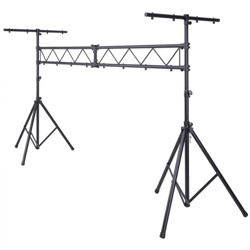 Kit 2 Pie Atril Soporte Truss Doble Pie con Cercha GSL-006