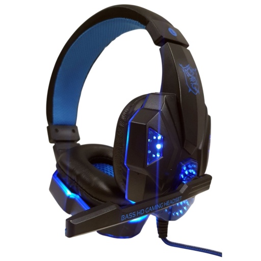 Auricular Gamer 2 Plug 3.5mm USB con LED G830