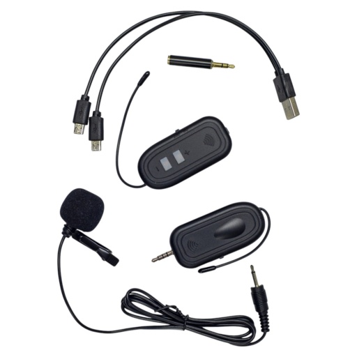 Microfono Solapero Inalambrico para celulares y camaras DSLR GCM-LX1 GCM Pro Line
