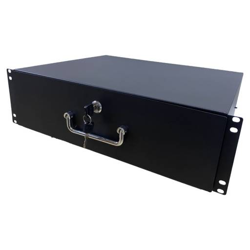 Caj�n Ba�l Gabeta para Rack 3U con llave GCM PRO LINE GCM-C3U