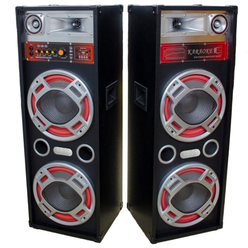 Kit 2 Bafles 2x10" F620DT Activo + Pasivo USB FM Bluetooth