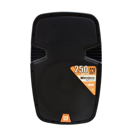 Caja Activa/ Bafle G-2115EAU-BT 15" GCM DJ Con Bater�a Interna, Bluetooth, FM, USB y SD