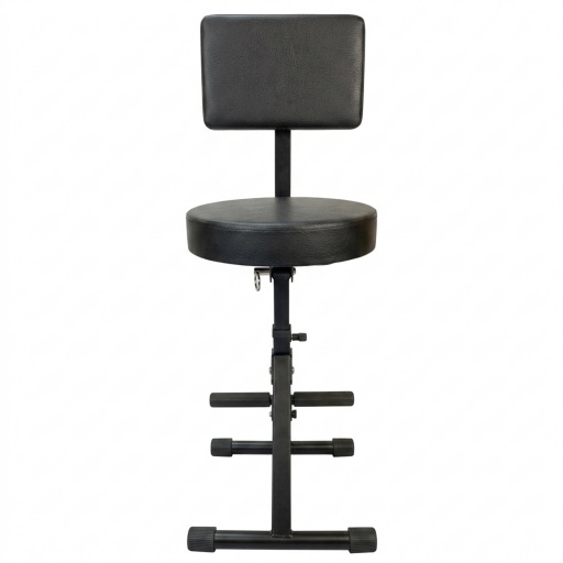 Silla asiento banqueta con respaldo para Sonidista Guitarrista GE-01