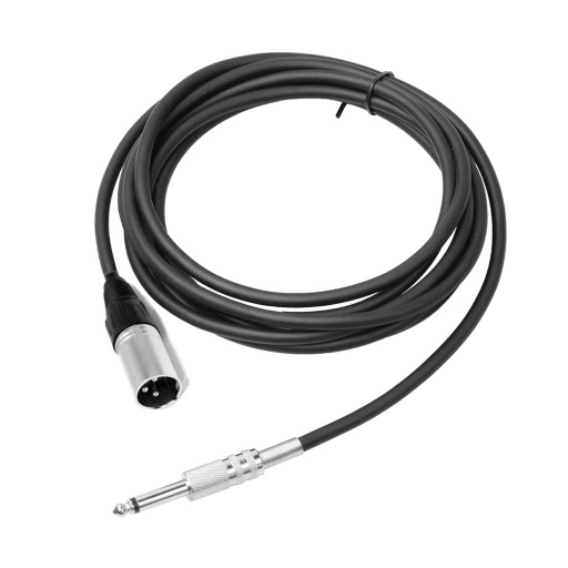 CABLE DE CANON MACHO A PLUG 1/4 MONO 3 METRO GCM PRO