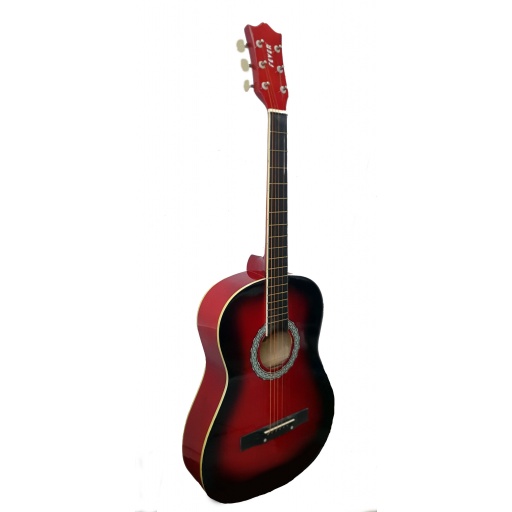 GUITARRA ACUSTICA FEVER CUERDAS DE ACERO FUNDA DE REGALO GV-030