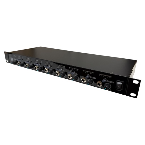 Distribuidor de se�al y amplificador de auriculares GM-MIX8 GCM Pro Line