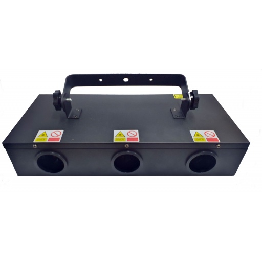 Laser 3 Bocas DMX512 Rojo Verde Azul GM-03 RGB