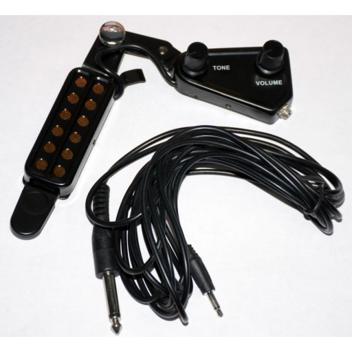 Pick Up G-178 Para Guitarra Acustica Cuerda de Acero Con Regulacion Fever