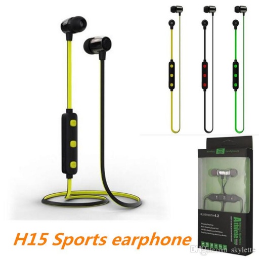 AURICULARES BT DEPORTIVOS INALMBRICOS PARA EL CUELLO MANOS LIBRES BT H15