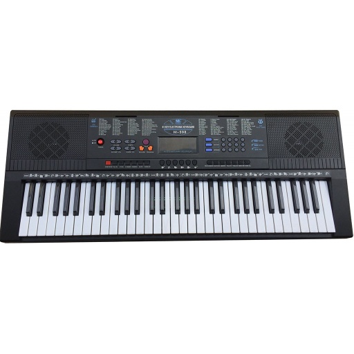TECLADO ORGANO 61 TECLAS 300 RITMOS 6 PERCUCIONES GM-598