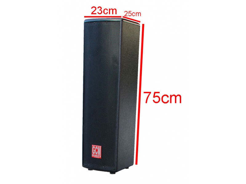 BAFLE 3 PARLANTES SATELITE CON BOCINA 150w  RMS GCM-212SAT